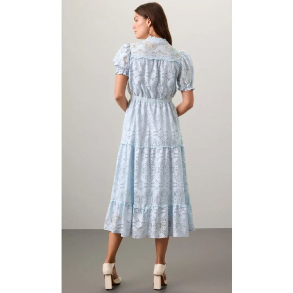 Pamela Love x RTR Blue Lace Victorian Dress Size XL - Picture 3 of 8